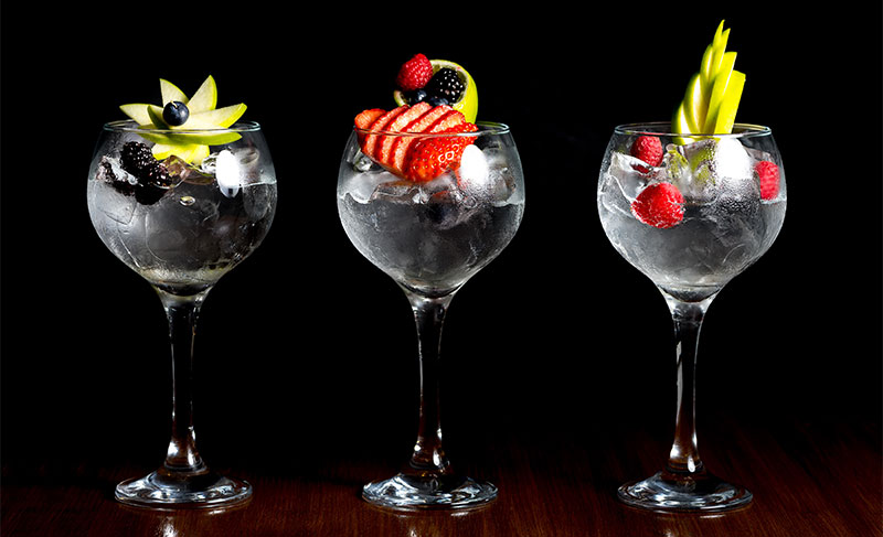 Gin varieties We offer three signature gin varieties, all with a unique flavour profile and character.